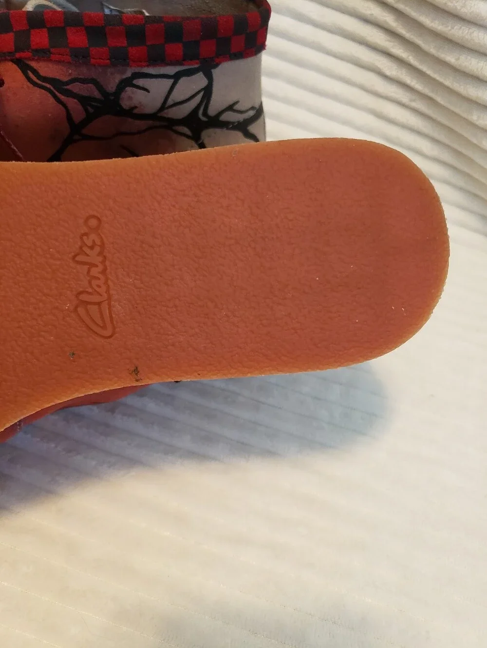 Clarks x Stranger Things Mens Wallabee Boot Clogs Hellfire Club / Upside Down 7M